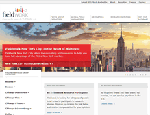 Tablet Screenshot of fieldwork.com